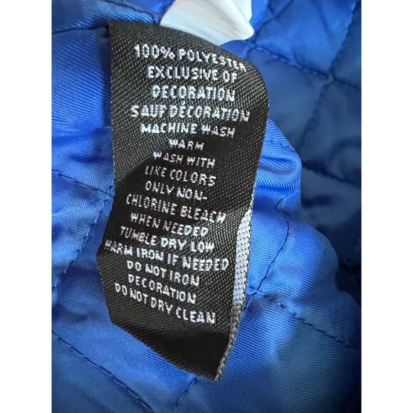 Pro Standard MLB Chicago Cubs Mashup Wool Women's Varsity Jacket Size XL - Picture 8 of 16